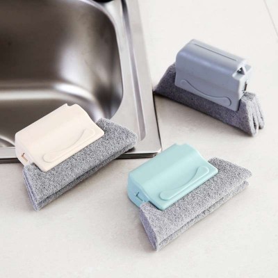 Creative Door Window Groove Cleaning Brushes Magic Handheld Grip Crevice Gap Corner Multipurpose Clean Tools Slide Brush